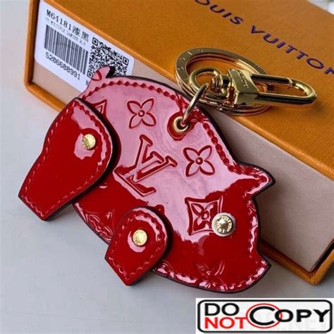 lv pig keychain|louis vuitton keychain holder.